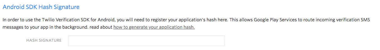 Android Hash.