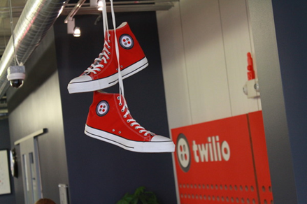 Twilio wears the customers' shoes.