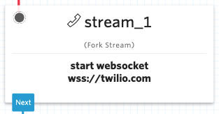 Fork Stream Studio Widget.