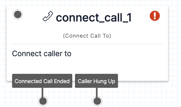 Connect Call To Widget.