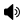 Bold volume icon with three sound waves.