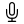 Mute icon with crossed-out microphone.