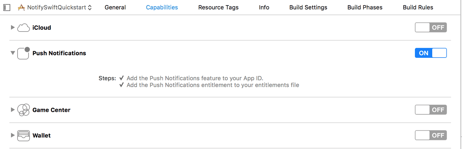 Enable push notifications.