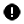 Alert icon with exclamation mark inside a triangle.