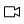 Video play icon with a triangle inside a circle.