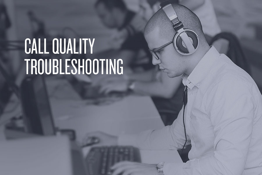Call quality troubleshooting course cover