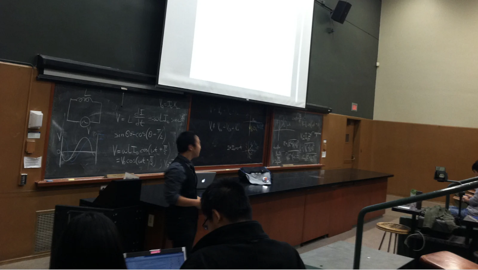 Professor at university teaching Professor at university teaching