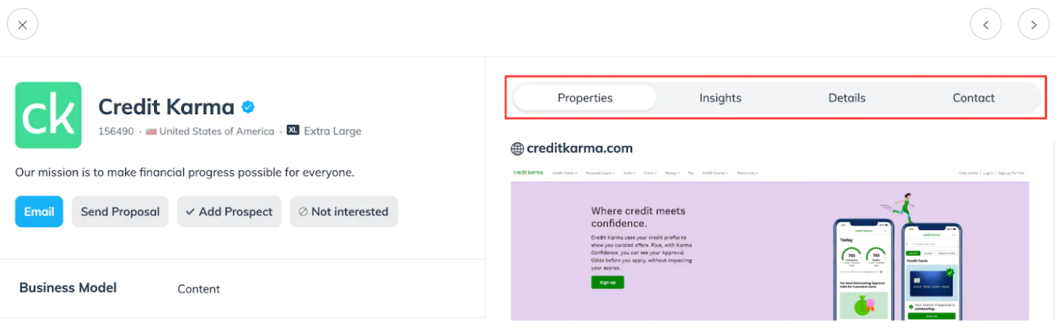 Browse partner collections