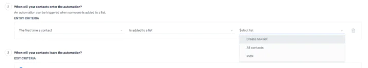 Trigger your automations when you add contacts to your chosen list. Trigger your automations when you add contacts to your chosen list.