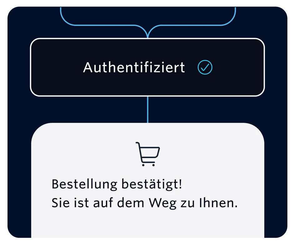 User enjoying safe, secure, and seamless online purchasing and payments