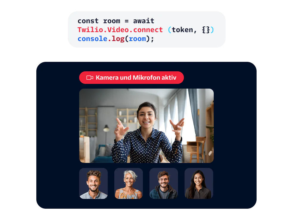 Programming interface for online communication tools Built on top of WebRTC, our platform lets you focus on building one-of-a-kind video applications