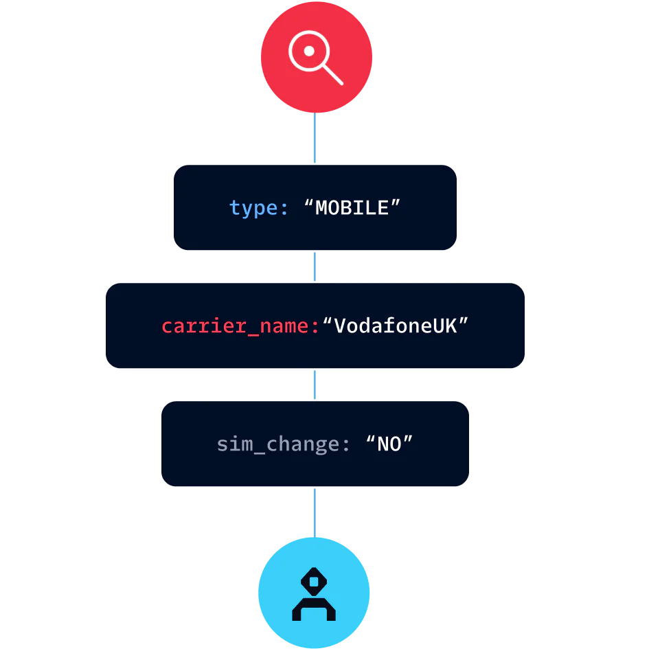 Mobile Carrier Information Display Lookup API validates users behind-the-scenes using phone data intelligence