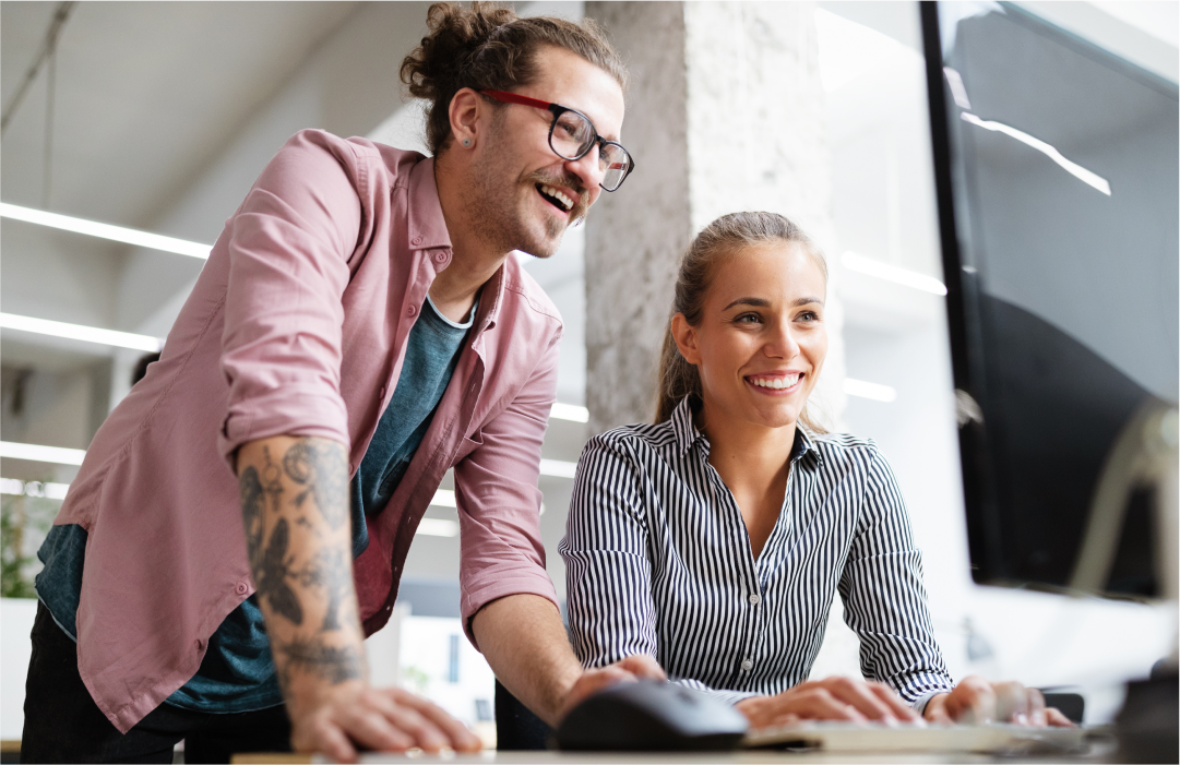 Developer coworkers happy connecting Voice with GPT