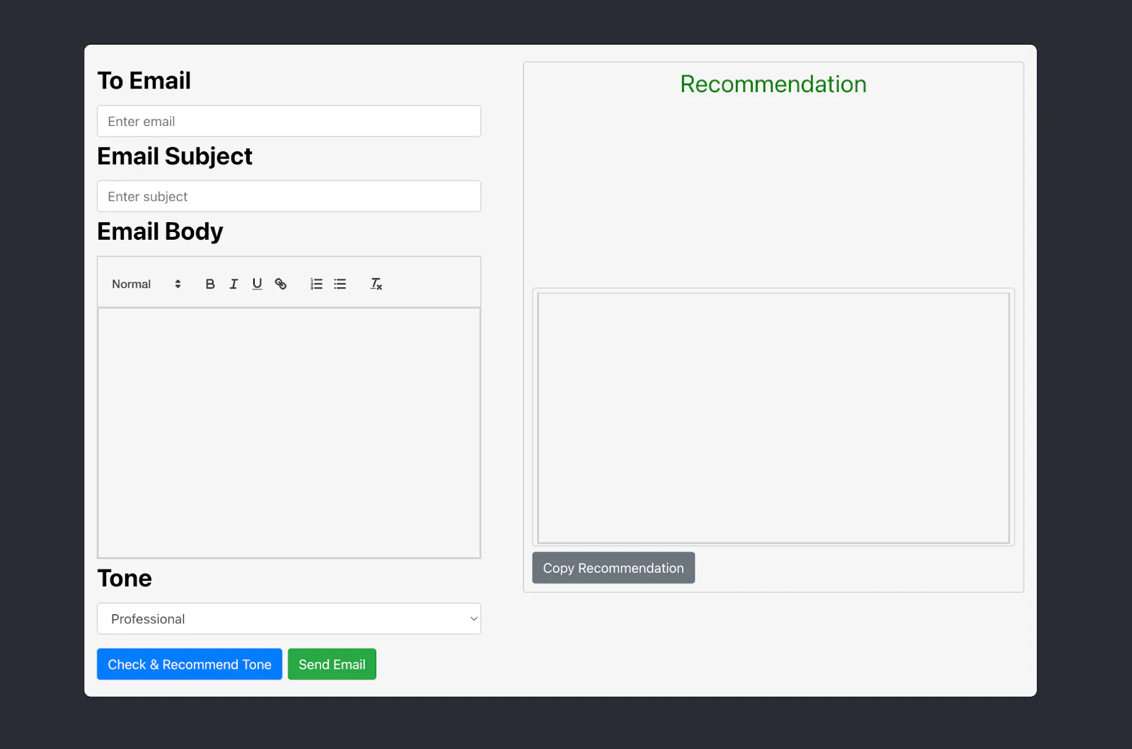 Demo of the completed app Demo of the completed app