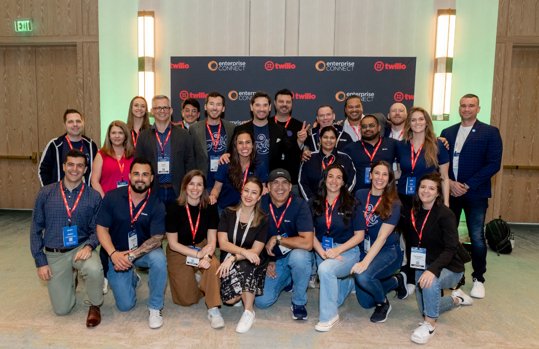 Twilio team at Enterprise Connect 2024.