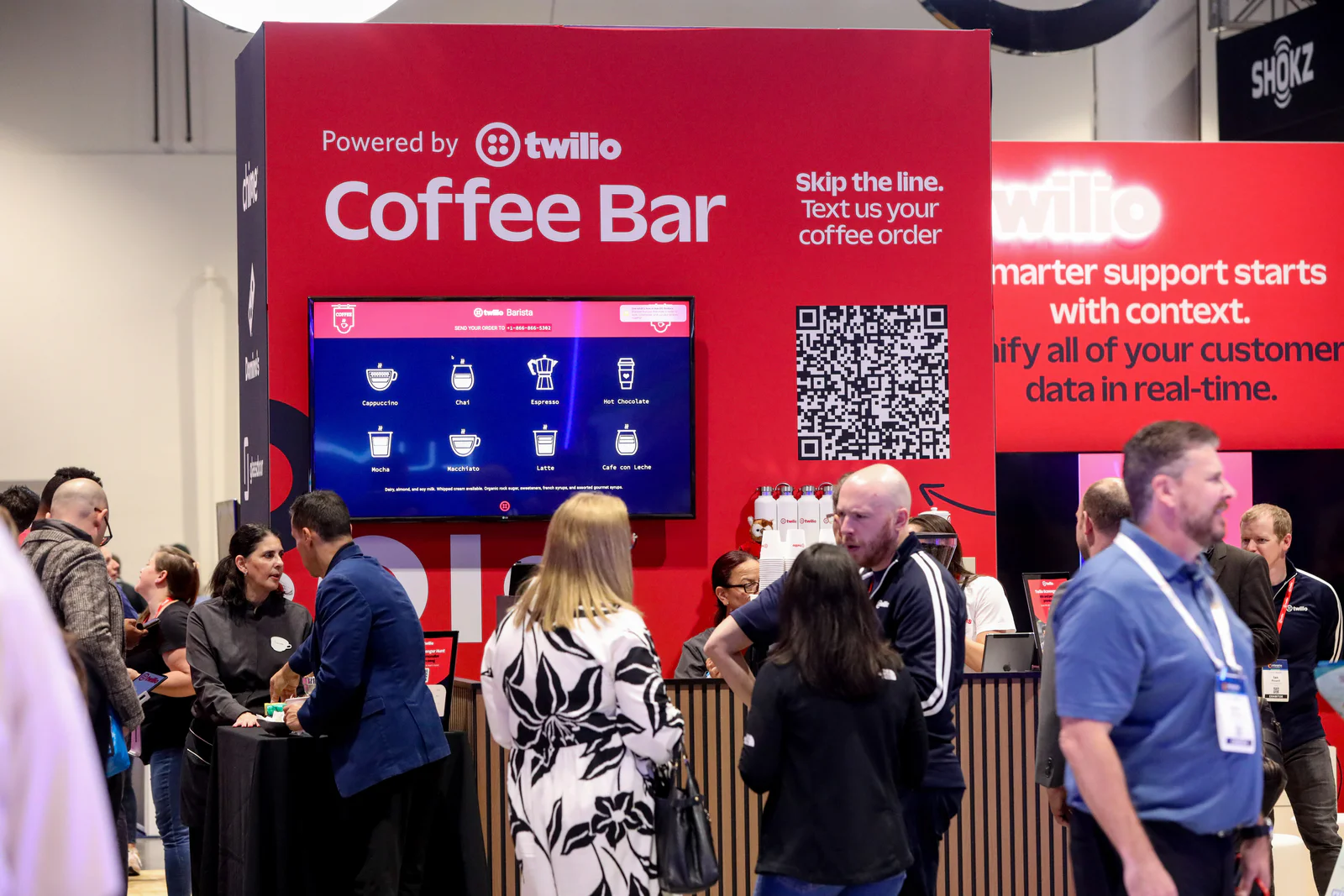 The Twilio Coffee Bar at Enterprise Connect 2024