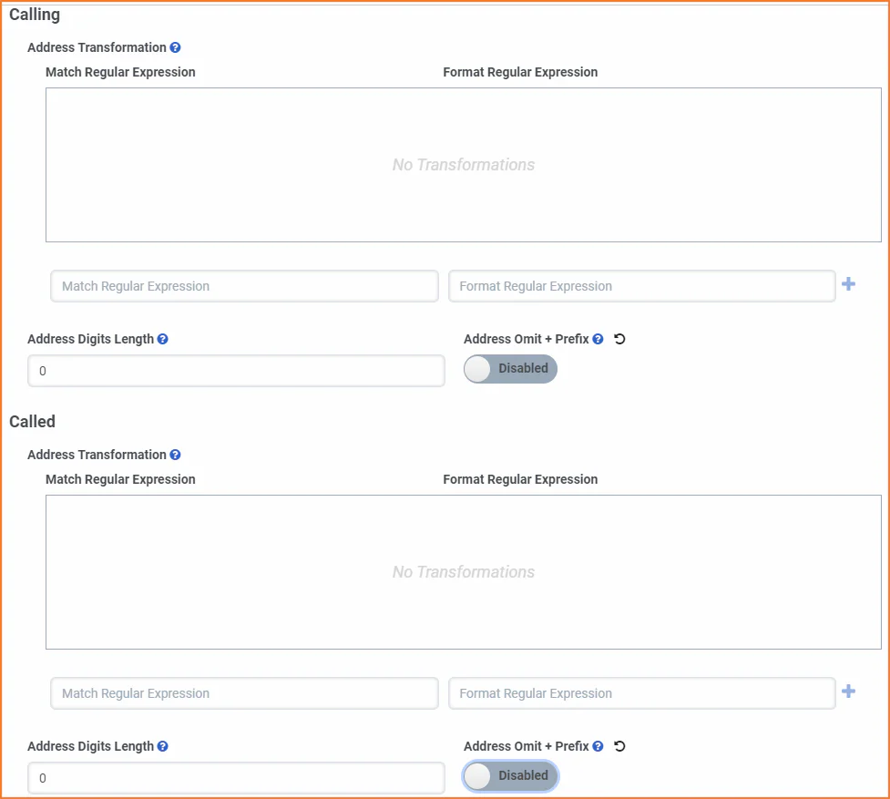 A screenshot of the Calling settings in Genesys Cloud. A screenshot of the Calling settings in Genesys Cloud.