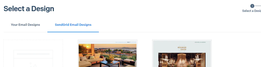 Select a template design Select a template design