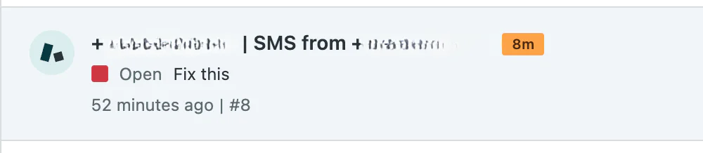 New ZenDesk ticket was created.