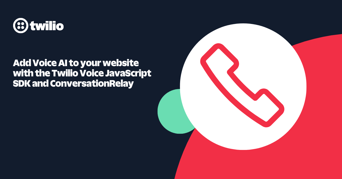 Twilio logo with text