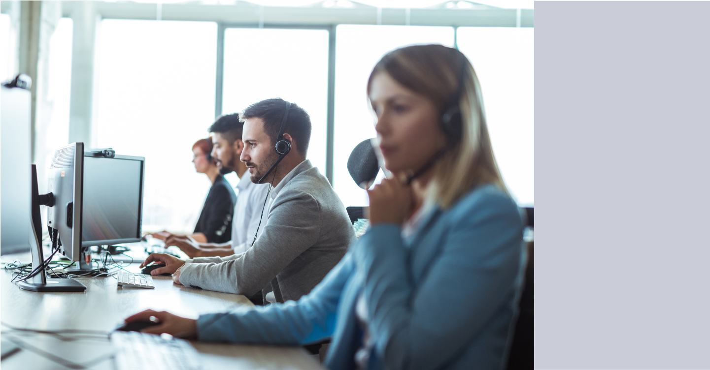Increased efficiency at a contact center by harnessing AI