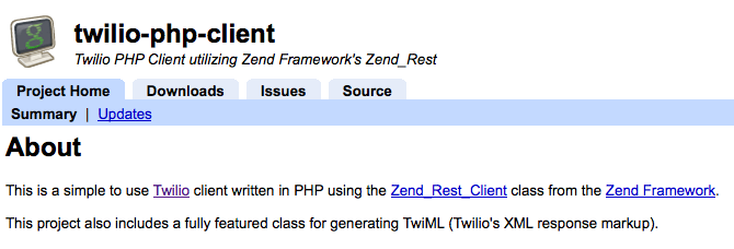 Twilio-php-client-chris-jones