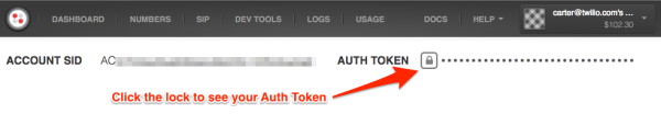 Twilio_User_-_Account