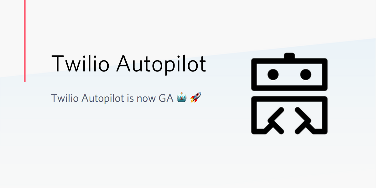 Imagem do Twilio Autopilot