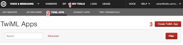 Twilio_User_-_Account_Apps