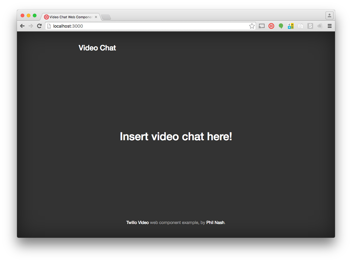 A blank page is shown. It may be blank, but it's a start.