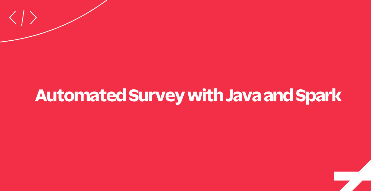 automated-survey-java-spark