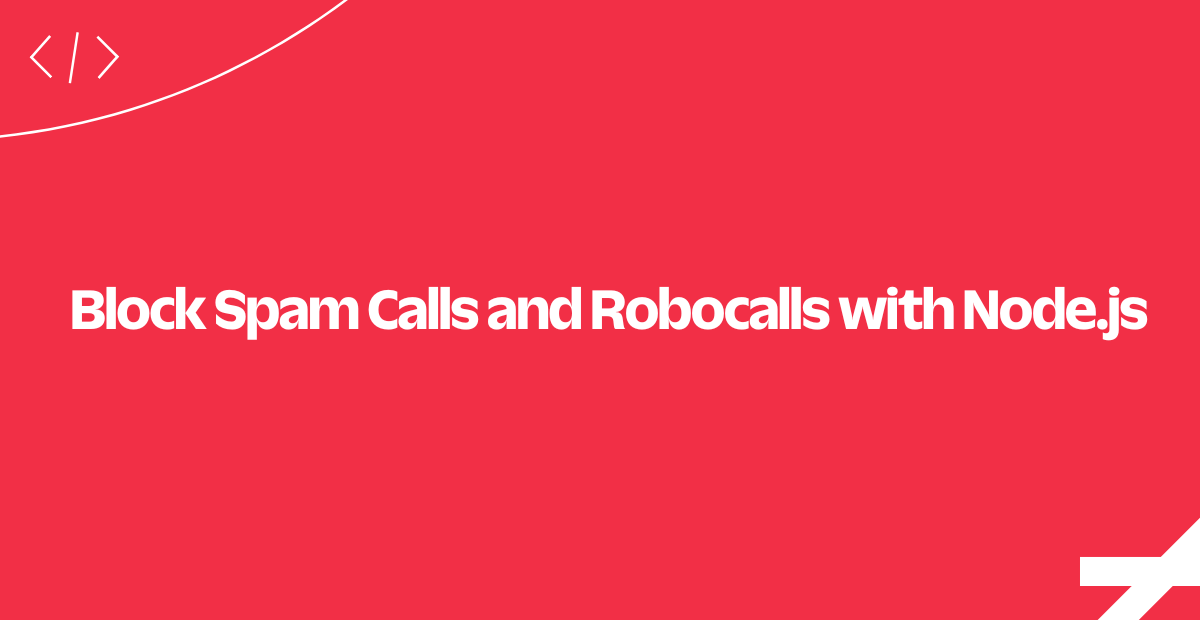 block-spam-robocalls-node