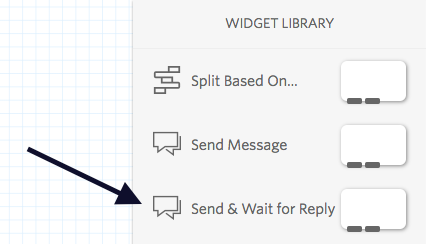 send & wait for reply widget in twilio studio