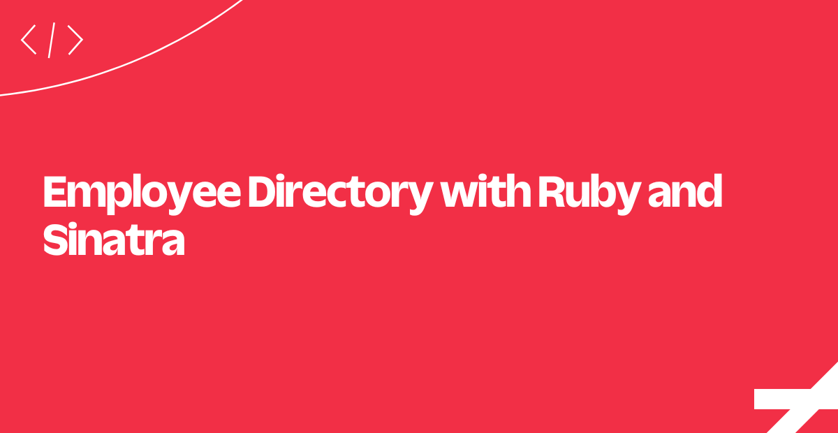 employee-directory-ruby-sinatra