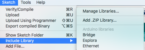 Add ZIP Library to Arduino