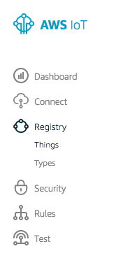Register a New Thing in AWS IoT