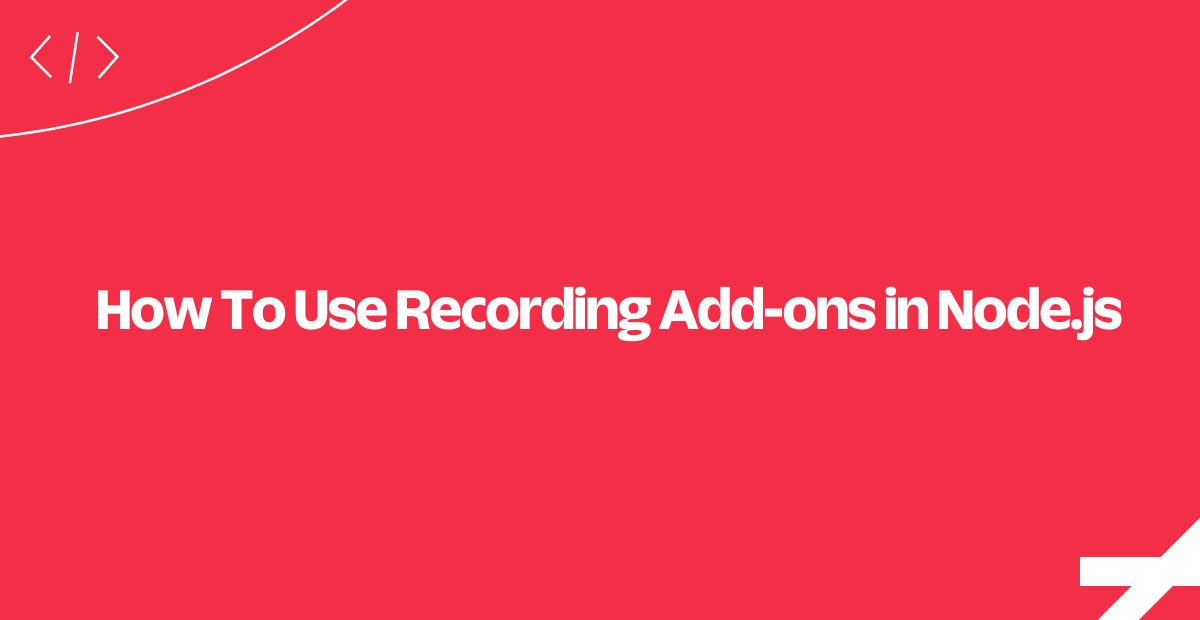 recording-add-ons-node