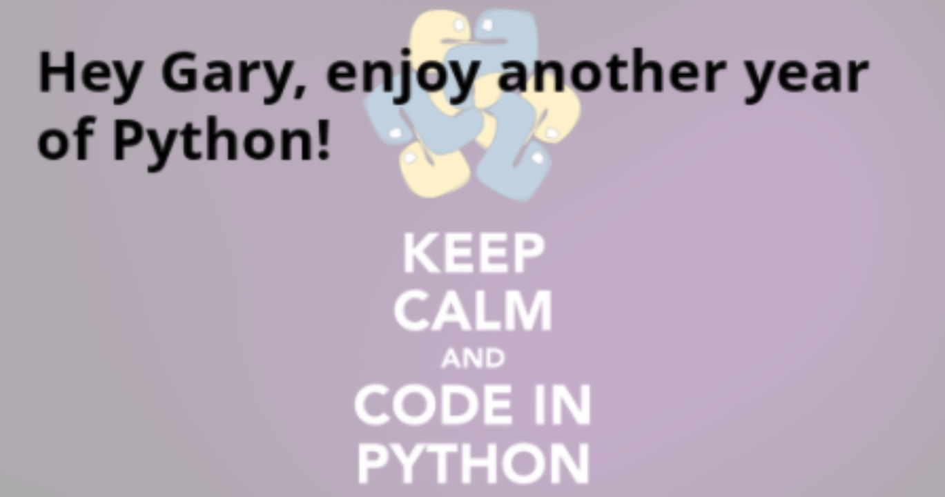 Python birthday reminders