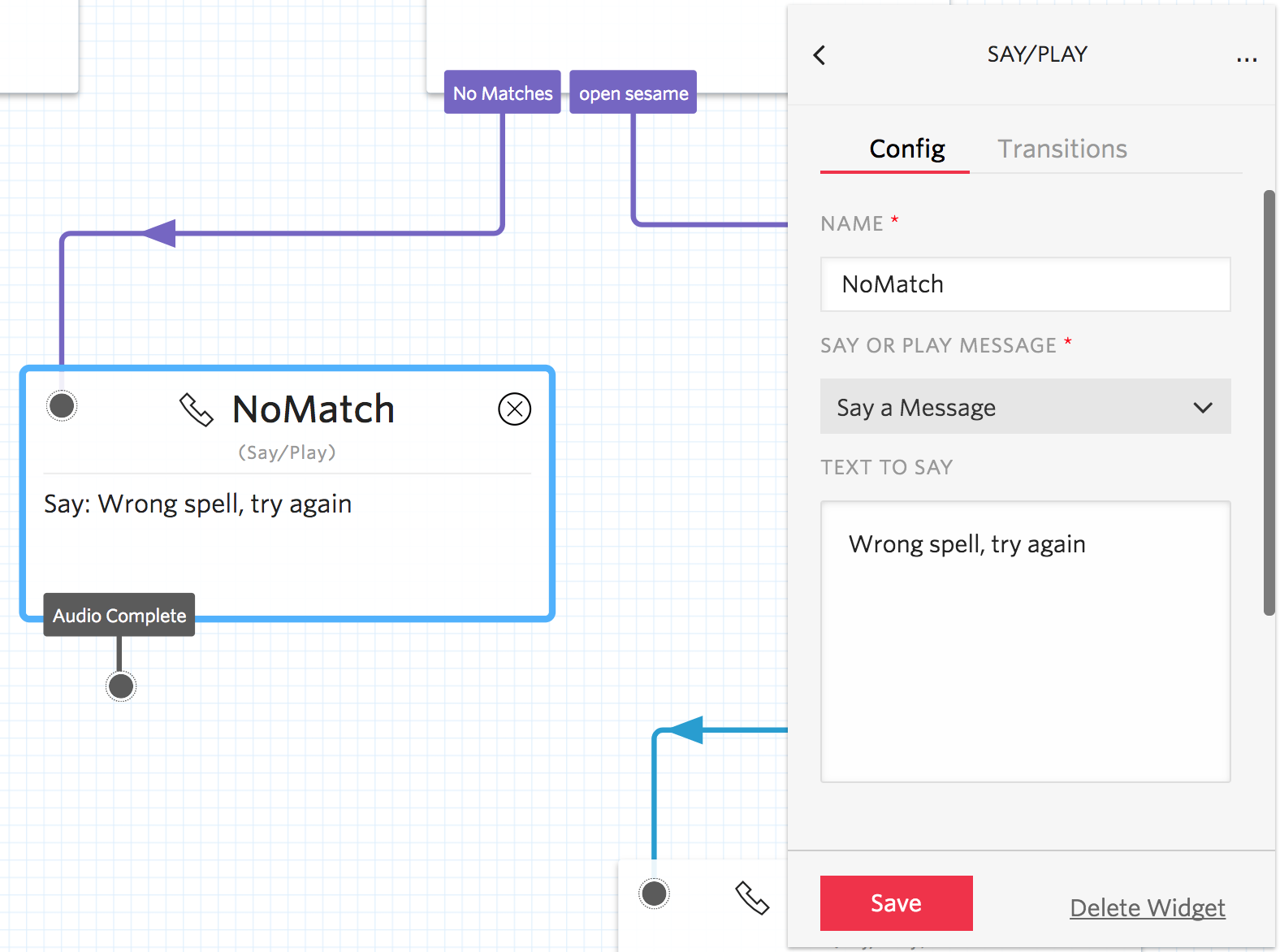 Handle the wrong input in Twilio Studio