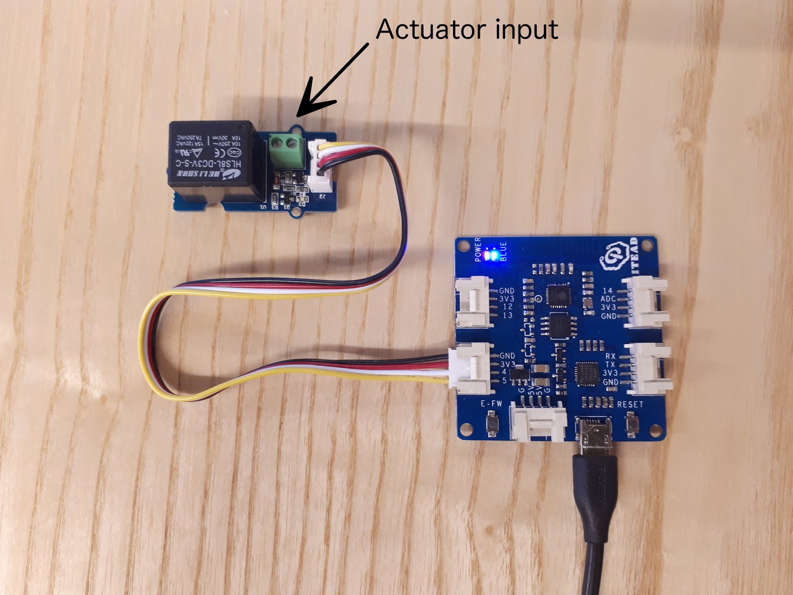 ESP8266 with relay to trigger a garage door