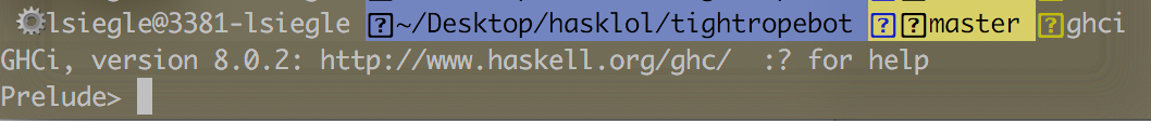 Erfolgreiche Haskell-Installation in der Befehlszeile