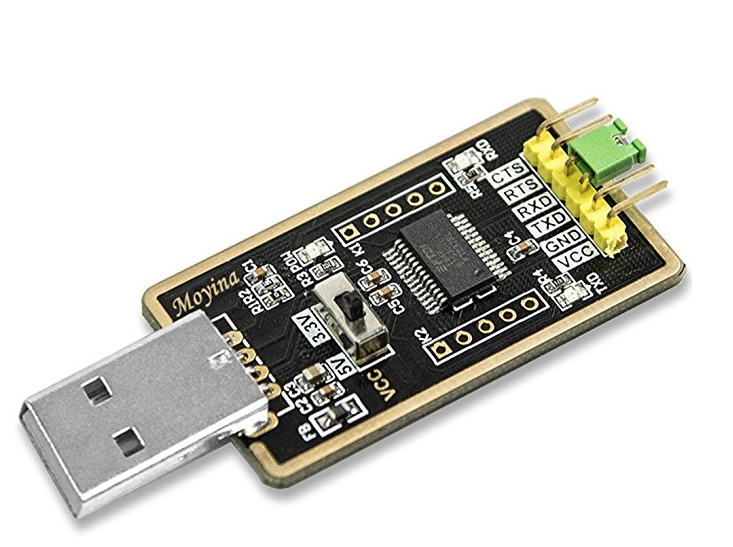 USB to UART adapter for Raspberry Pi Fax Machine