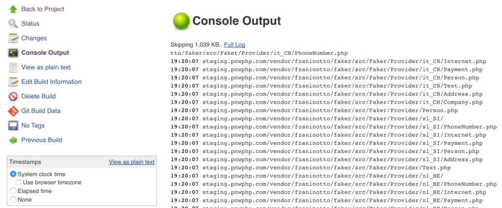 console_output