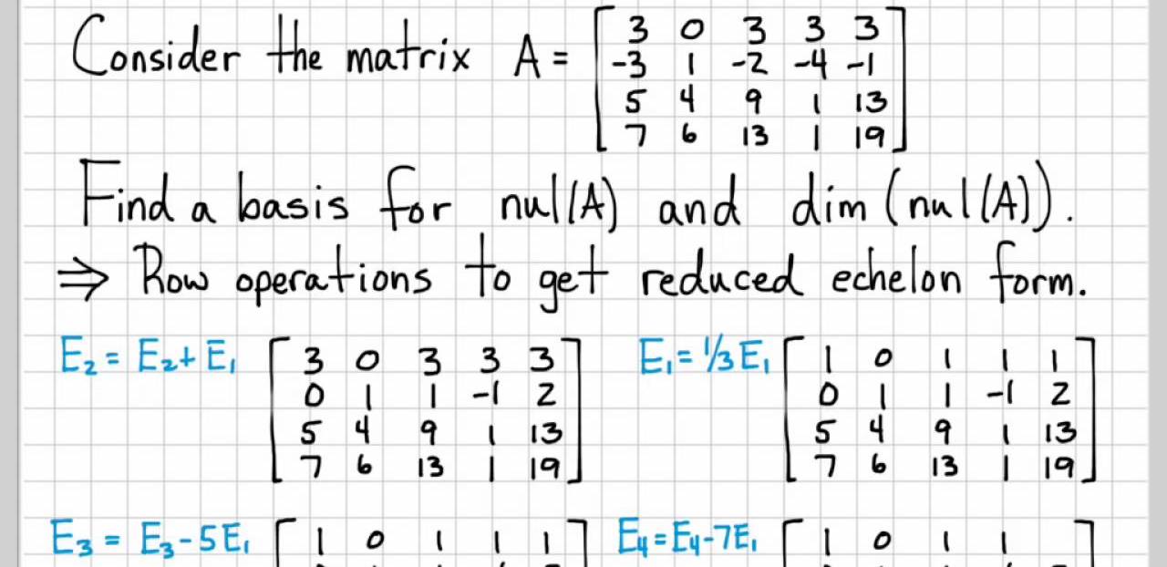 linear-algebra