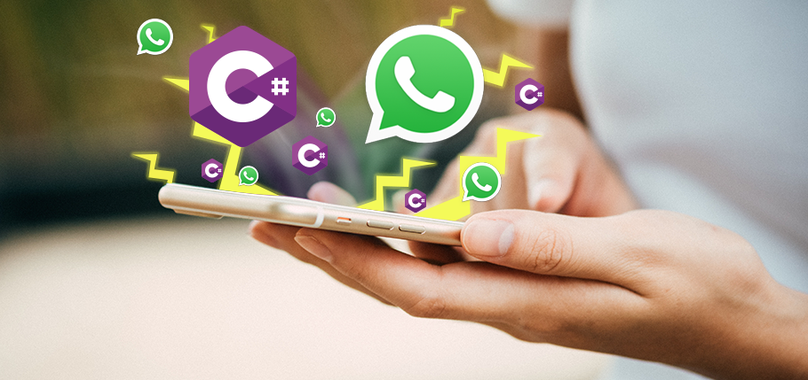 Enviar uma mensagem do WhatsApp em 30 segundos usando C#