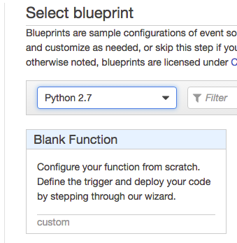 AWS Lambda Python Function