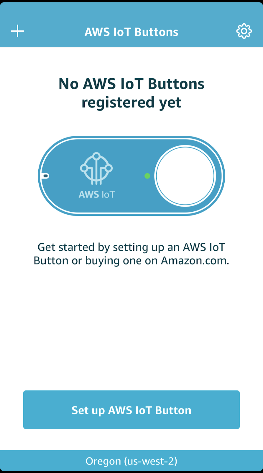 iOS Native App to register IoT Button
