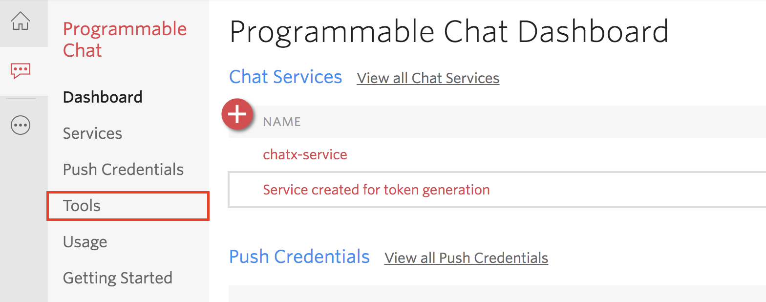 Programmable Chat Dashboard