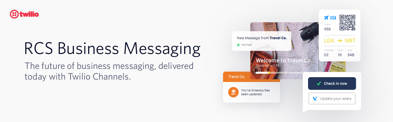 Twilio adds RCS Business Messaging