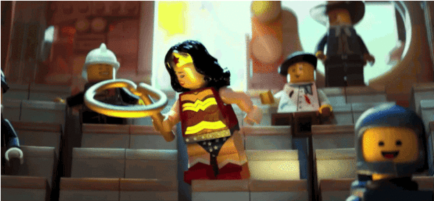 Wonder woman lego twirling lasso